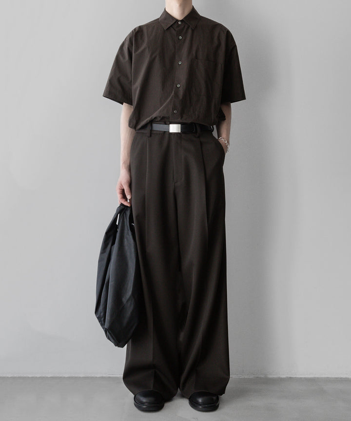 ssstein stein(シュタイン)の24SSコレクション OVERSIZED SS SHIRTのMILITARY KHAKI 公式通販サイトsession福岡セレクトショップ 