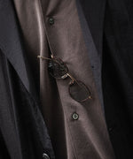 画像をギャラリービューアに読み込む, NOCHINO OPTICALのKOUGETSUの#5 CHAMPAGNE GOLD &amp; AMBER× CLEAR to D.GREY(調光レンズ)の公式通販サイトsession福岡セレクトショップ
