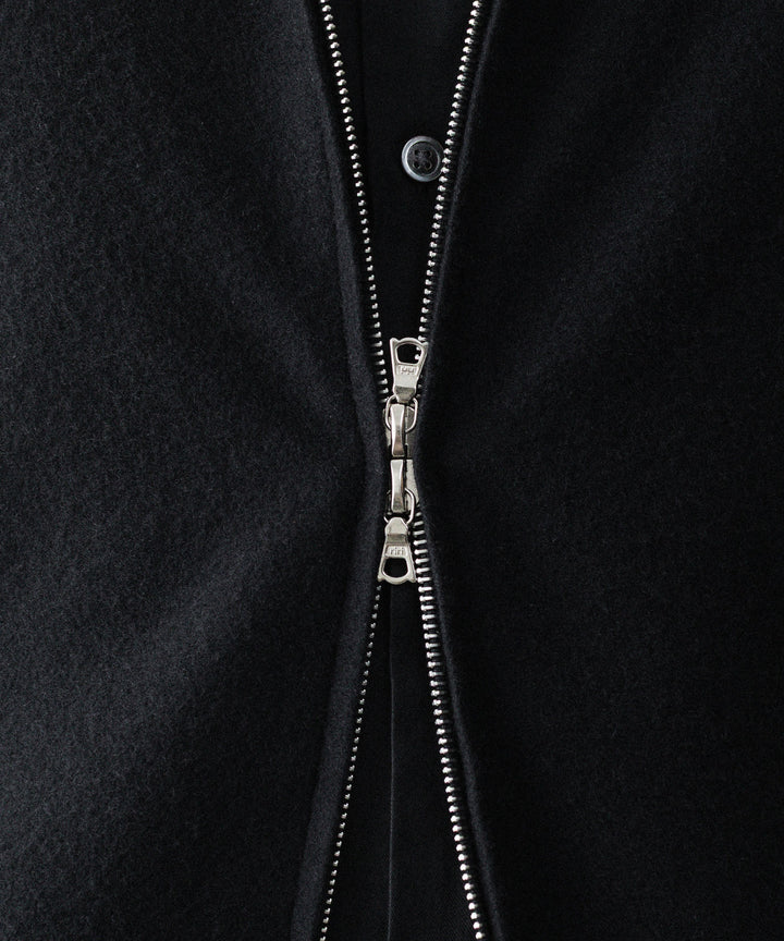 ssstein(シュタイン)のW/CA FLEECE LIGHT ZIP JACKET - BLACKの公式通販サイトsession福岡セレクトショップ