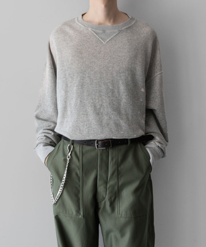 INTÉRIM/インテリムのGIZA BACK SATIN BAKER PANTSのOLIVE公式通販サイトsession福岡セレクトショップ