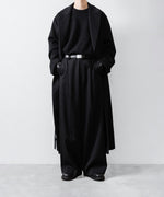 画像をギャラリービューアに読み込む, ssstein(シュタイン)のOVERSIZED MAXI-LENGTH PEAK LAPEL COAT - BLACKの公式通販サイトsession福岡セレクトショップ
