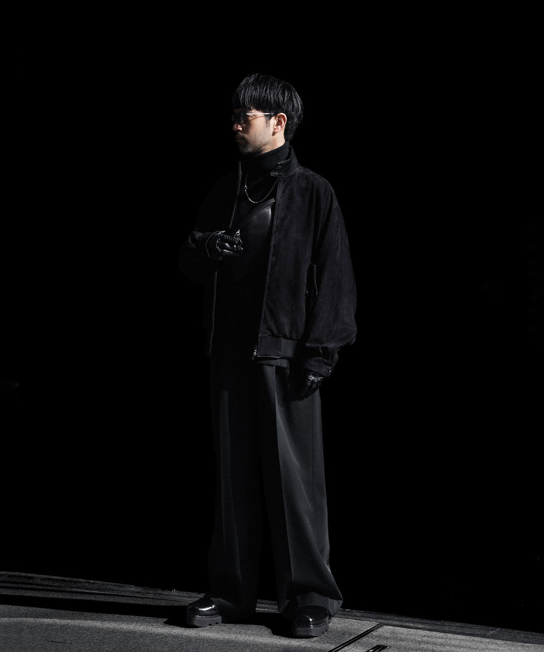 ssstein(シュタイン)のCOW NUBUCK SWING TOP JACKET - BLACKの公式通販サイトsession福岡セレクトショップ