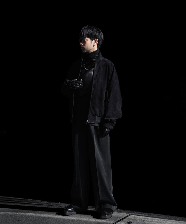 ssstein(シュタイン)のCOW NUBUCK SWING TOP JACKET - BLACKの公式通販サイトsession福岡セレクトショップ