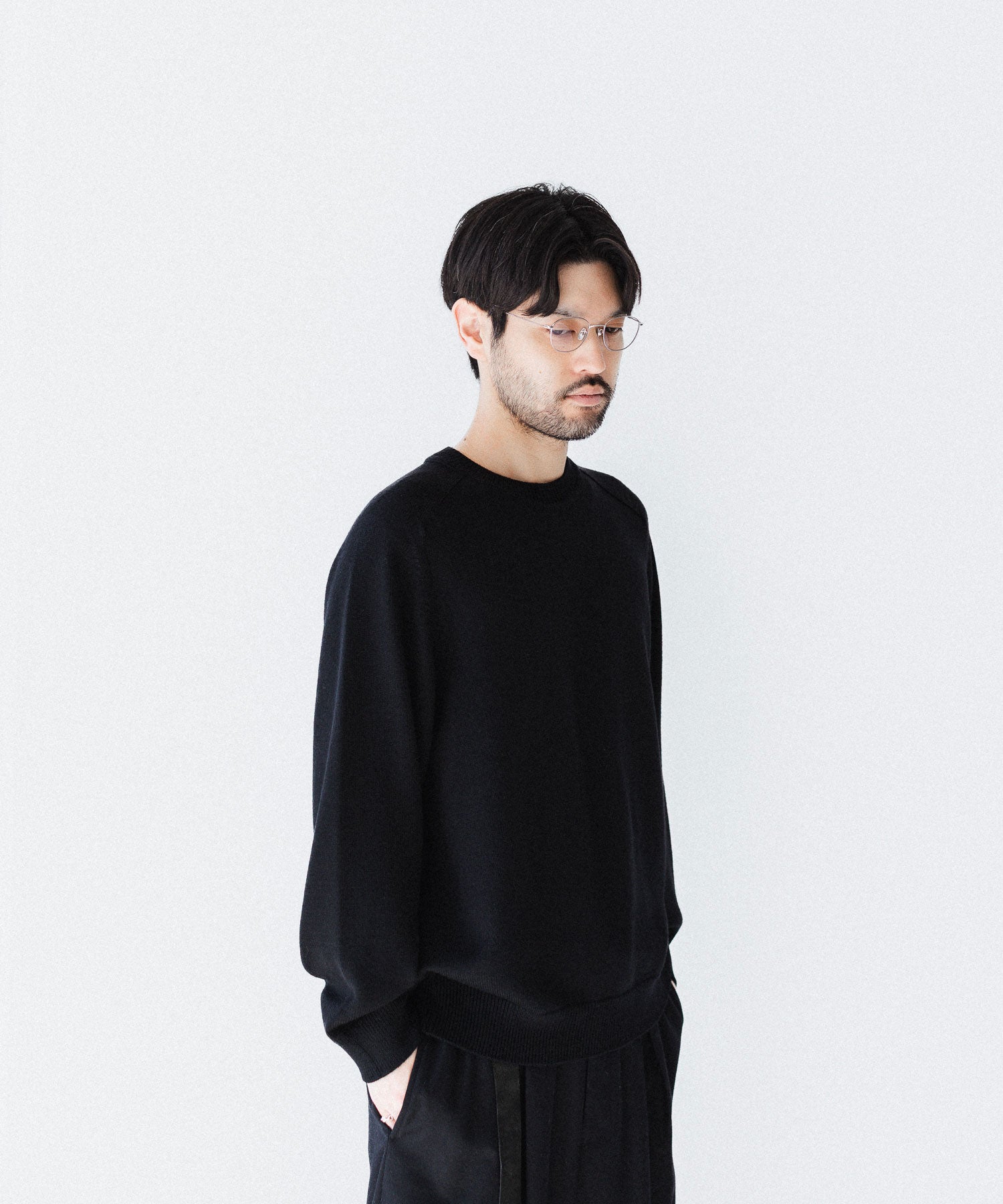 【NOCHINO OPTICAL】KOUGETSU PLUTINUM SILVER × CLEAR to D.GREY (調光レンズ)