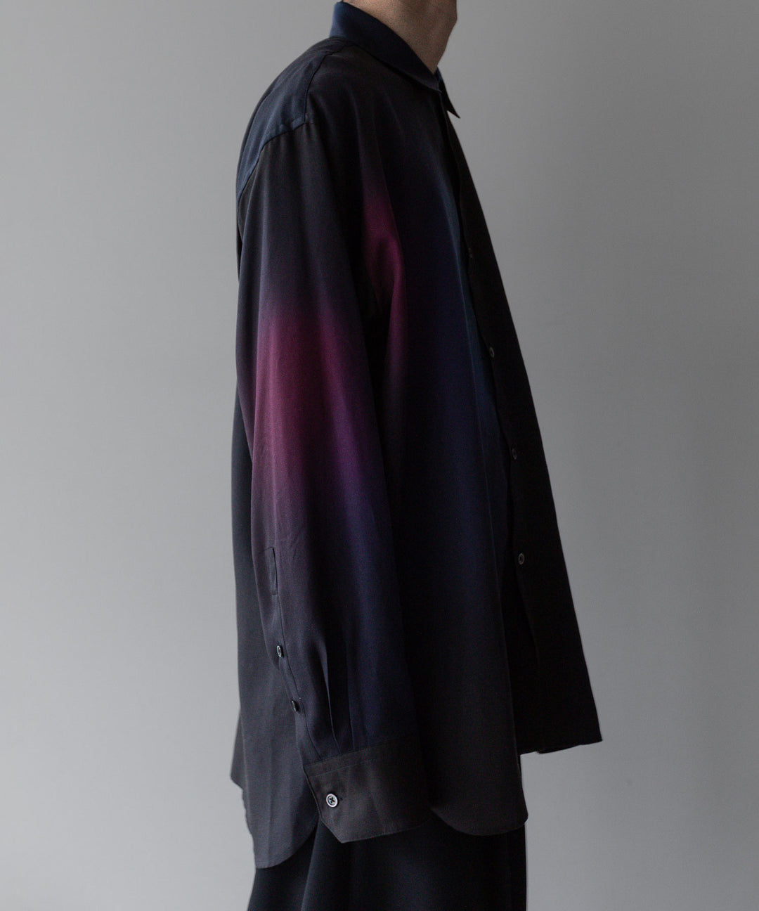 【stein】ssstein シュタインのOVERSIZED TENCEL LS SHIRT - GRADATION公式通販サイトsession福岡セレクトショップ