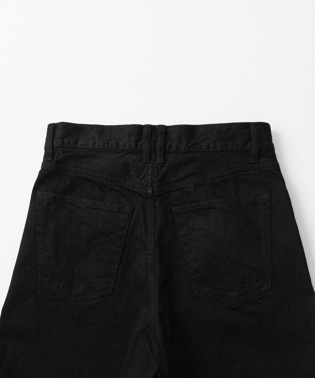 ANTHEM A-アンセムエーのTWIST LINE STRAIGHT JEANSのBLACK公式通販サイトsession福岡セレクトショップ