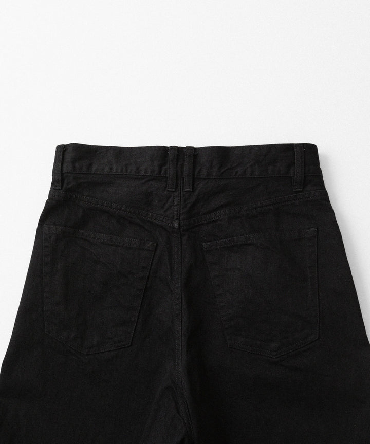 ANTHEM A-アンセムエーのTWIST LINE STRAIGHT JEANSのBLACK公式通販サイトsession福岡セレクトショップ