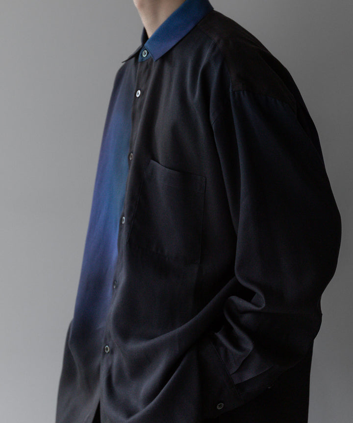 【stein】ssstein シュタインのOVERSIZED TENCEL LS SHIRT - GRADATION公式通販サイトsession福岡セレクトショップ