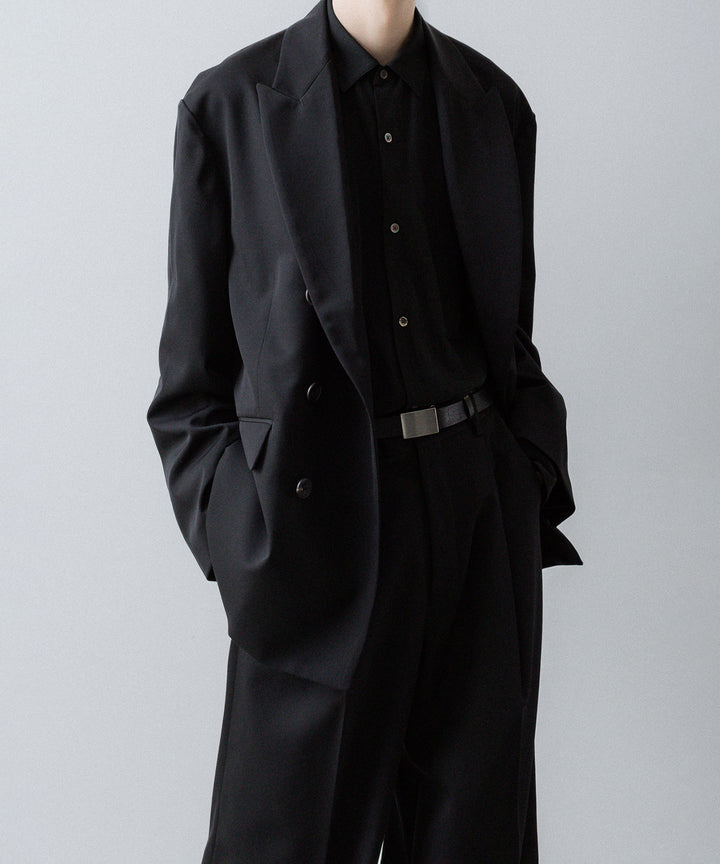 ssstein(シュタイン)のOVERSIZED DOUBLE BREASTED JACKET - BLACKの公式通販サイトsession福岡セレクトショップ