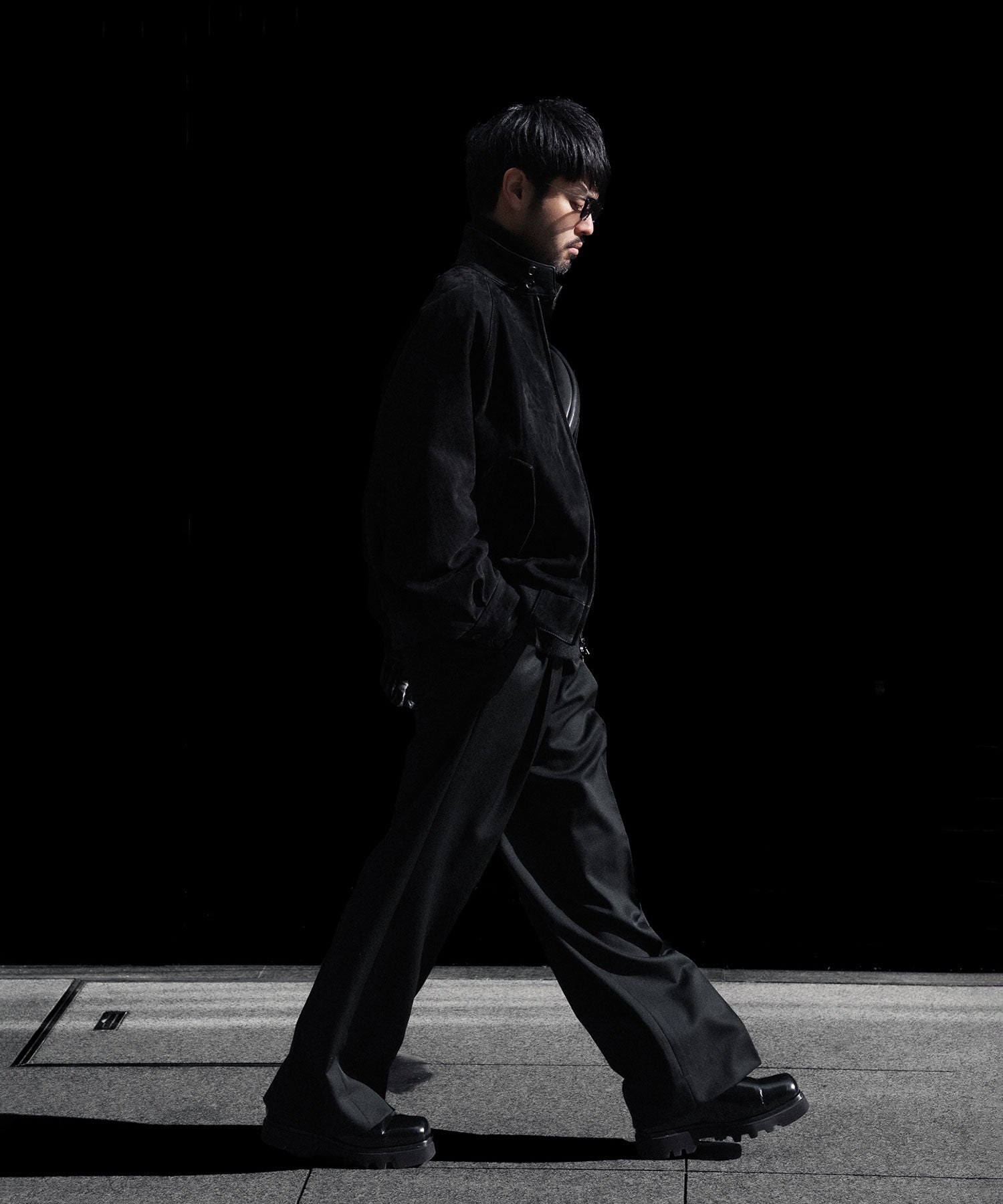 ssstein / シュタイン】COW NUBUCK SWING TOP JACKET - BLACK | 公式