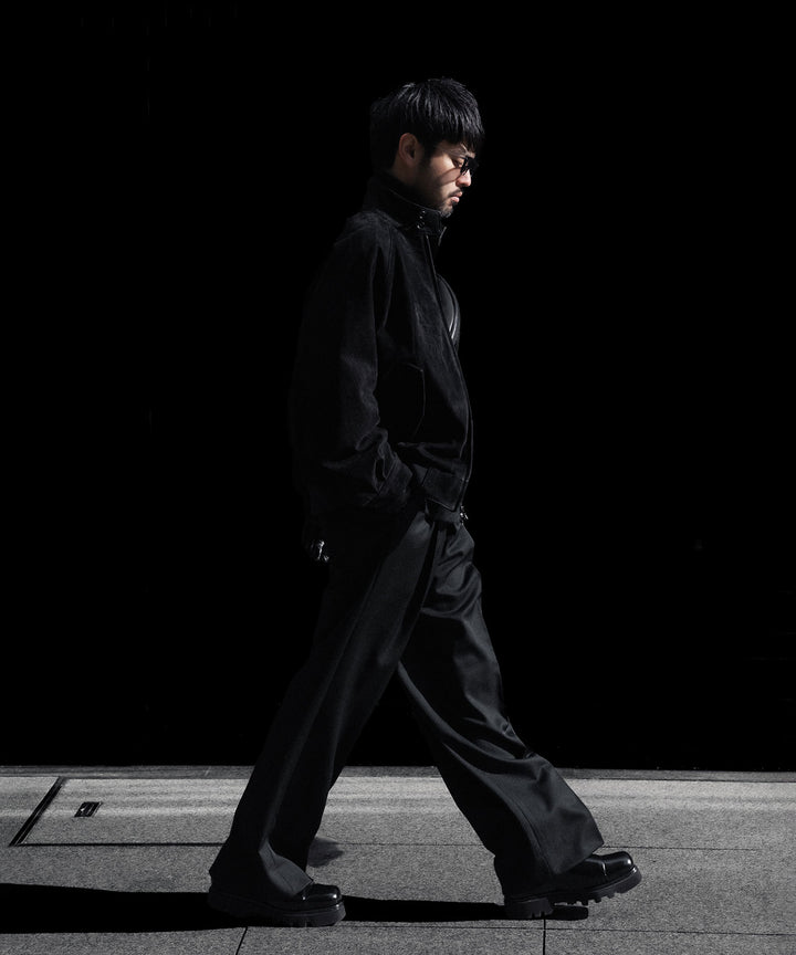 ssstein(シュタイン)のCOW NUBUCK SWING TOP JACKET - BLACKの公式通販サイトsession福岡セレクトショップ