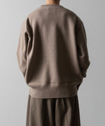 画像をギャラリービューアに読み込む, ssstein(シュタイン)の24AWコレクション EXTRA FINE WOOL KNIT DEEP V NECK LS - BEIGE 公式通販サイトsession福岡セレクトショップ
