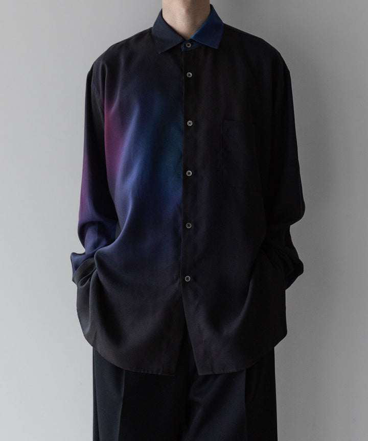 【stein】ssstein シュタインのOVERSIZED TENCEL LS SHIRT - GRADATION公式通販サイトsession福岡セレクトショップ