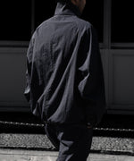 画像をギャラリービューアに読み込む, paratrait-パラトレイトのBARK SKIN BLOUSONのCHARCOAL公式通販サイトsession福岡セレクトショップ
