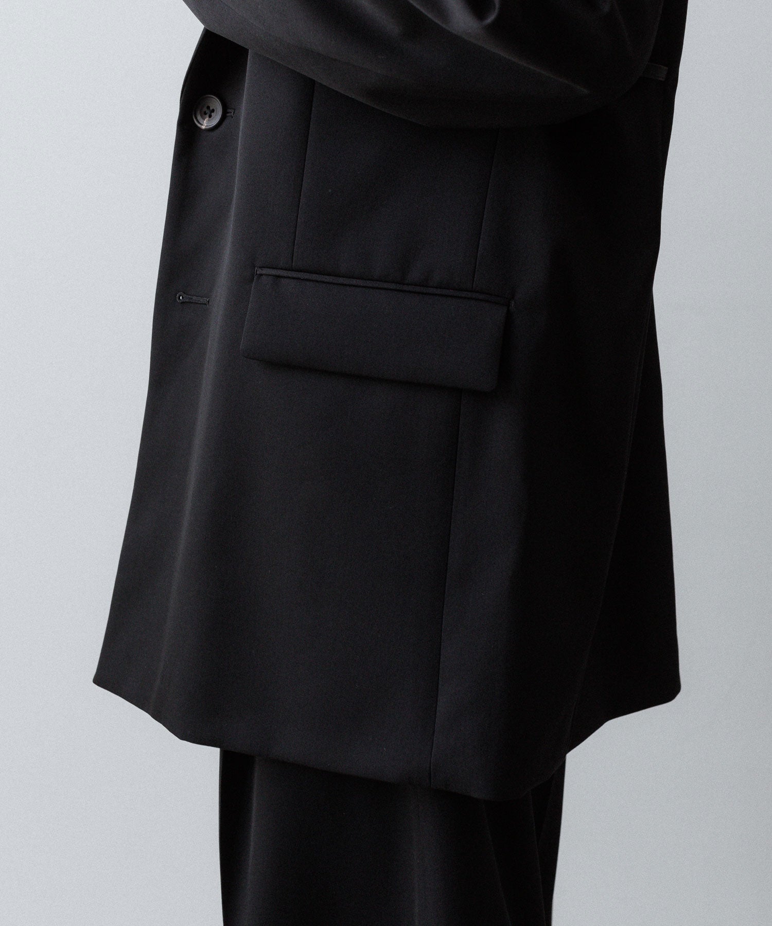 ssstein(シュタイン)のOVERSIZED SINGLE BREASTED LONG JACKET - BLACKの公式通販サイトsession福岡セレクトショップ