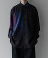 【ssstein】OVERSIZED TENCEL LS SHIRT - GRADATION