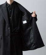 画像をギャラリービューアに読み込む, ssstein(シュタイン)のOVERSIZED SINGLE BREASTED LONG JACKET - BLACKの公式通販サイトsession福岡セレクトショップ

