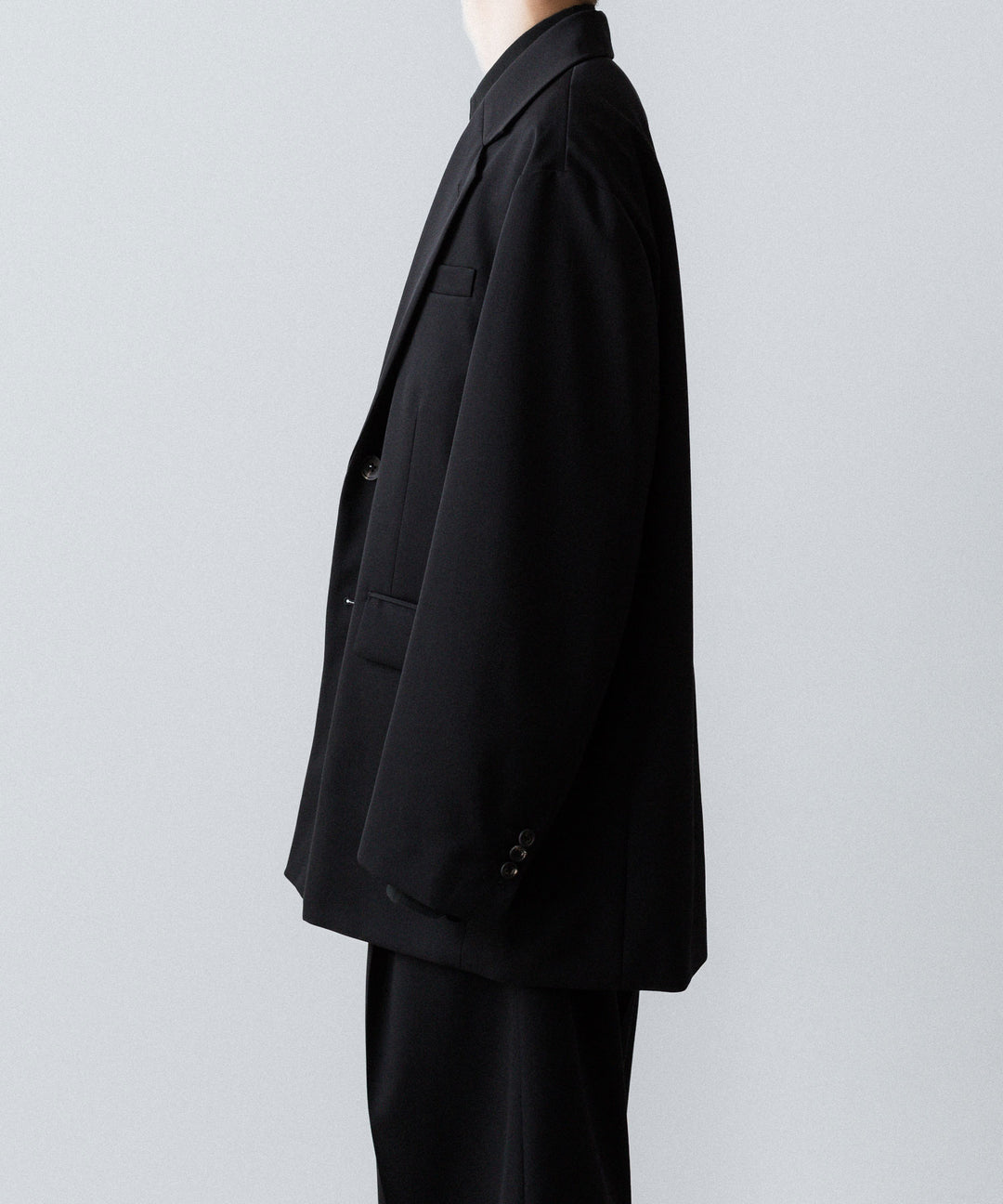 ssstein(シュタイン)のOVERSIZED SINGLE BREASTED LONG JACKET - BLACKの公式通販サイトsession福岡セレクトショップ