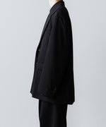 画像をギャラリービューアに読み込む, ssstein(シュタイン)のOVERSIZED SINGLE BREASTED LONG JACKET - BLACKの公式通販サイトsession福岡セレクトショップ
