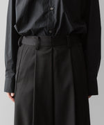 画像をギャラリービューアに読み込む, ssstein(シュタイン)の24AWコレクション OVERTUCKED EXTRA WIDE TROUSERS - DARK CHARCOAL 公式通販サイトsession福岡セレクトショップ
