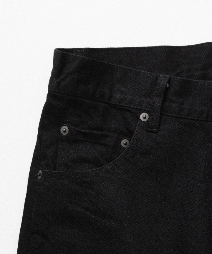 ANTHEM A-アンセムエーのTWIST LINE STRAIGHT JEANSのBLACK公式通販サイトsession福岡セレクトショップ