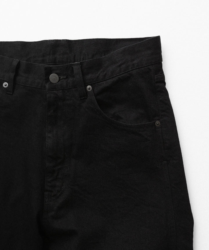 ANTHEM A-アンセムエーのTWIST LINE STRAIGHT JEANSのBLACK公式通販サイトsession福岡セレクトショップ