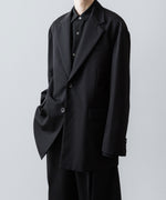 画像をギャラリービューアに読み込む, ssstein(シュタイン)のOVERSIZED SINGLE BREASTED LONG JACKET - BLACKの公式通販サイトsession福岡セレクトショップ
