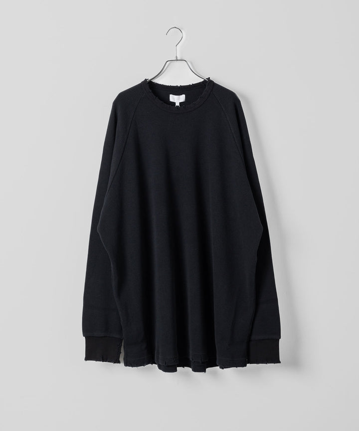 KANEMASA PHIL. カネマサフィルの36G SUPER FINE GAUGE HALF ZIP PULLOVER - BLACKの公式通販サイトsession福岡セレクトショップ 