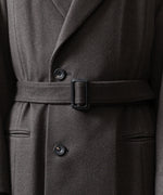 画像をギャラリービューアに読み込む, ssstein(シュタイン)のOVERSIZED MAXI-LENGTH PEAK LAPEL COAT - GREY KHAKIの公式通販サイトsession福岡セレクトショップ
