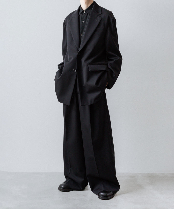 ssstein(シュタイン)のOVERSIZED SINGLE BREASTED LONG JACKET - BLACKの公式通販サイトsession福岡セレクトショップ
