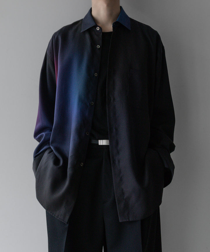 【stein】ssstein シュタインのOVERSIZED TENCEL LS SHIRT - GRADATION公式通販サイトsession福岡セレクトショップ