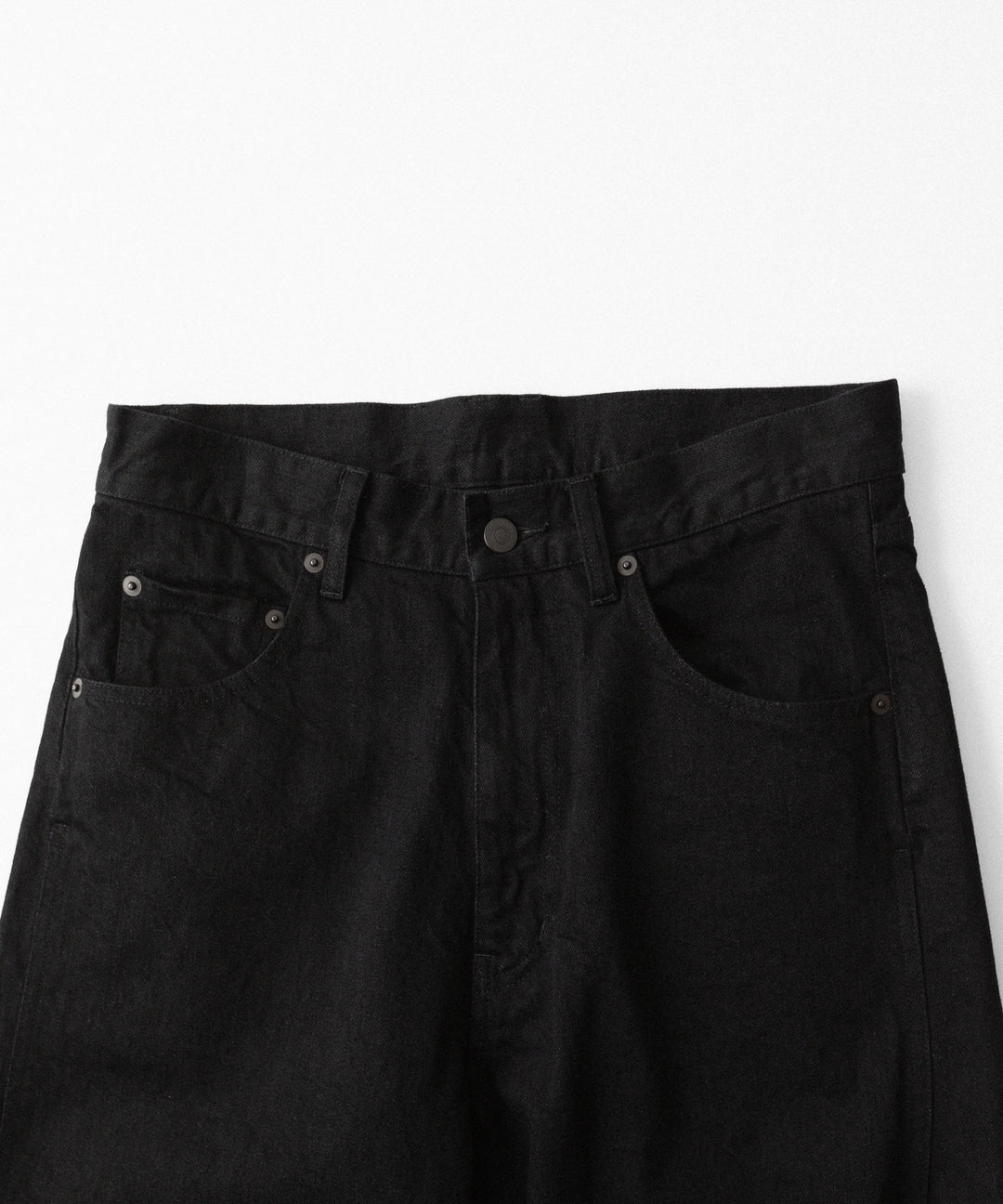 ANTHEM A-アンセムエーのTWIST LINE STRAIGHT JEANSのBLACK公式通販サイトsession福岡セレクトショップ