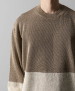 画像をギャラリービューアに読み込む, ssstein(シュタイン)の24AWコレクション MOHAIR GLITTER KNIT COMBINATION LS - OFF 公式通販サイトsession福岡セレクトショップ
