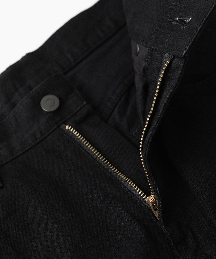 ANTHEM A-アンセムエーのTWIST LINE STRAIGHT JEANSのBLACK公式通販サイトsession福岡セレクトショップ