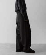 画像をギャラリービューアに読み込む, ssstein(シュタイン)の24AWコレクション OVERTUCKED EXTRA WIDE TROUSERS - DARK CHARCOAL 公式通販サイトsession福岡セレクトショップ
