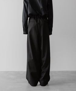 ssstein(シュタイン)の24AWコレクション OVERTUCKED EXTRA WIDE TROUSERS - DARK CHARCOAL 公式通販サイトsession福岡セレクトショップ