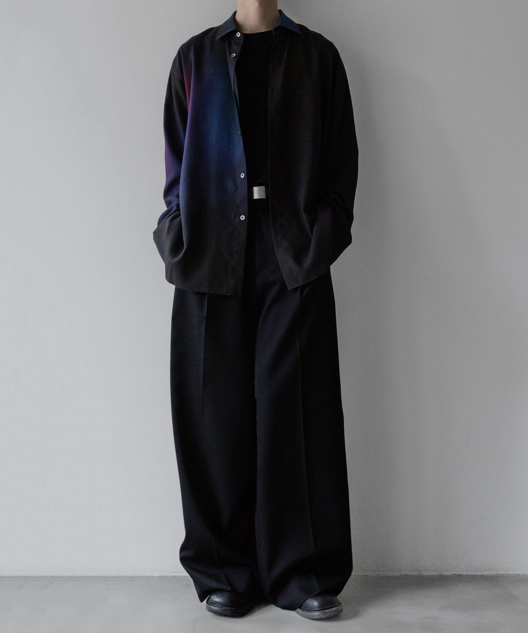 【stein】ssstein シュタインのOVERSIZED TENCEL LS SHIRT - GRADATION公式通販サイトsession福岡セレクトショップ