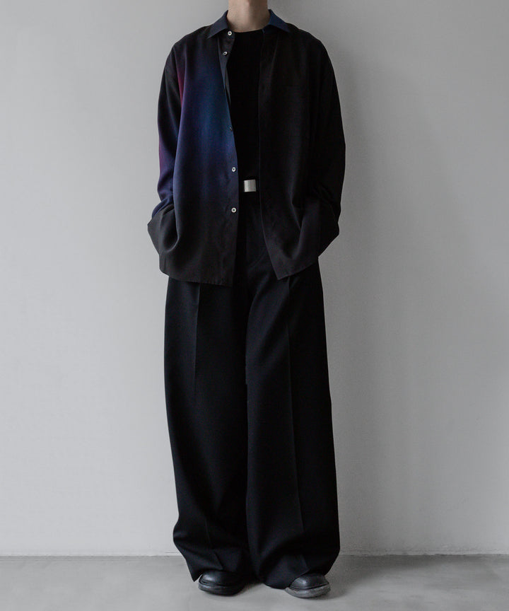 【stein】ssstein シュタインのOVERSIZED TENCEL LS SHIRT - GRADATION公式通販サイトsession福岡セレクトショップ