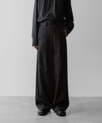 画像をギャラリービューアに読み込む, ssstein(シュタイン)の24AWコレクション OVERTUCKED EXTRA WIDE TROUSERS - DARK CHARCOAL 公式通販サイトsession福岡セレクトショップ
