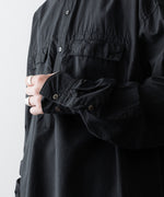 画像をギャラリービューアに読み込む, The Viridi-anneザ ヴィリディアンのCO/LY  TYPEWRITER PO SHIRTのBLACK公式通販サイトsession福岡セレクトショップ
