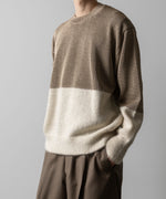 画像をギャラリービューアに読み込む, ssstein(シュタイン)の24AWコレクション MOHAIR GLITTER KNIT COMBINATION LS - OFF 公式通販サイトsession福岡セレクトショップ
