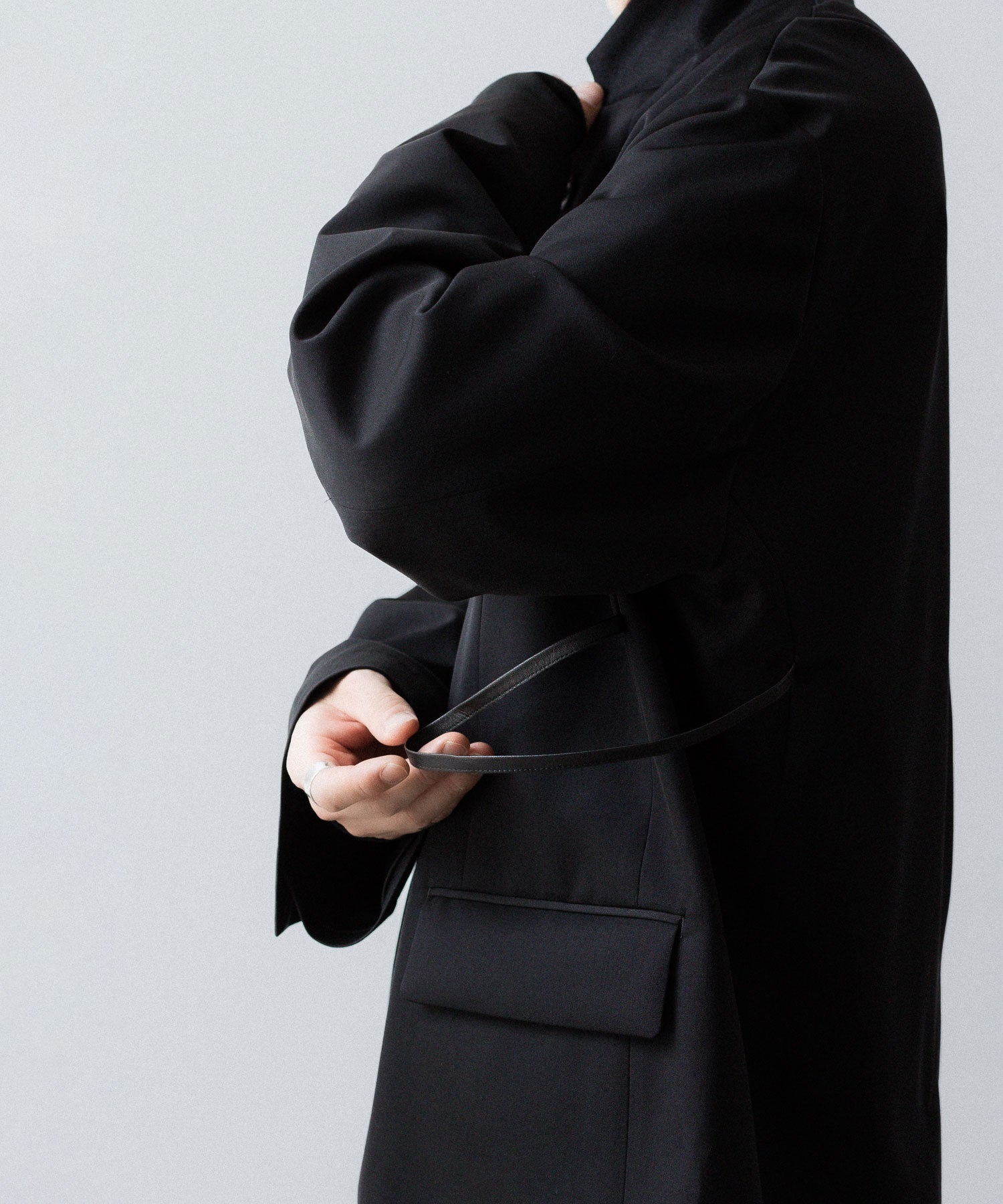 ssstein(シュタイン)のOVERSIZED SINGLE BREASTED LONG JACKET - BLACKの公式通販サイトsession福岡セレクトショップ