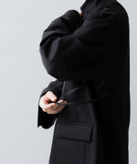 画像をギャラリービューアに読み込む, ssstein(シュタイン)のOVERSIZED SINGLE BREASTED LONG JACKET - BLACKの公式通販サイトsession福岡セレクトショップ
