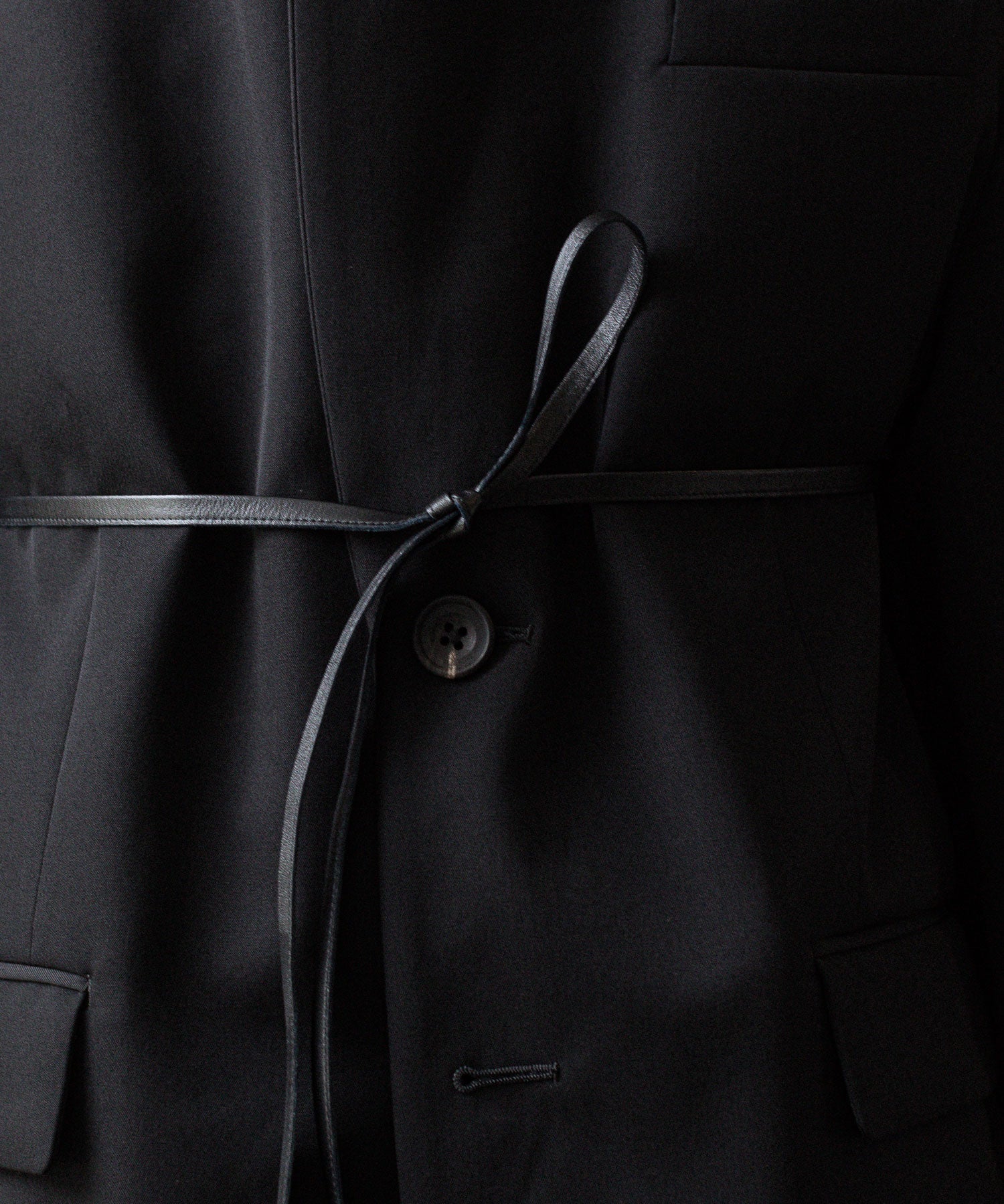 ssstein(シュタイン)のOVERSIZED SINGLE BREASTED LONG JACKET - BLACKの公式通販サイトsession福岡セレクトショップ