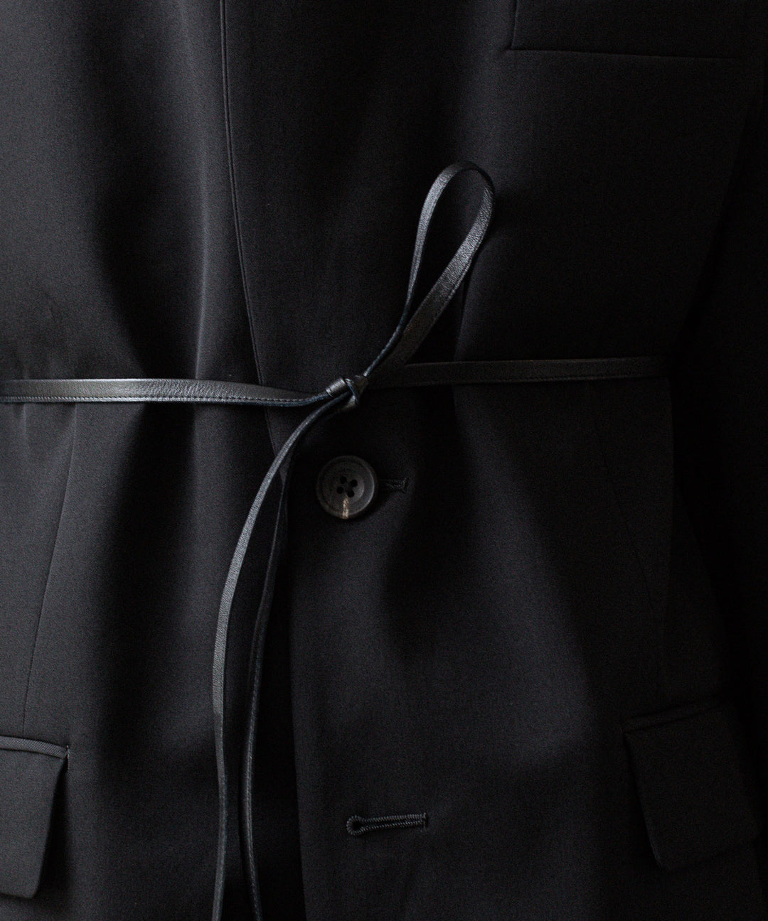 ssstein(シュタイン)のOVERSIZED SINGLE BREASTED LONG JACKET - BLACKの公式通販サイトsession福岡セレクトショップ