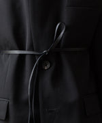 画像をギャラリービューアに読み込む, ssstein(シュタイン)のOVERSIZED SINGLE BREASTED LONG JACKET - BLACKの公式通販サイトsession福岡セレクトショップ
