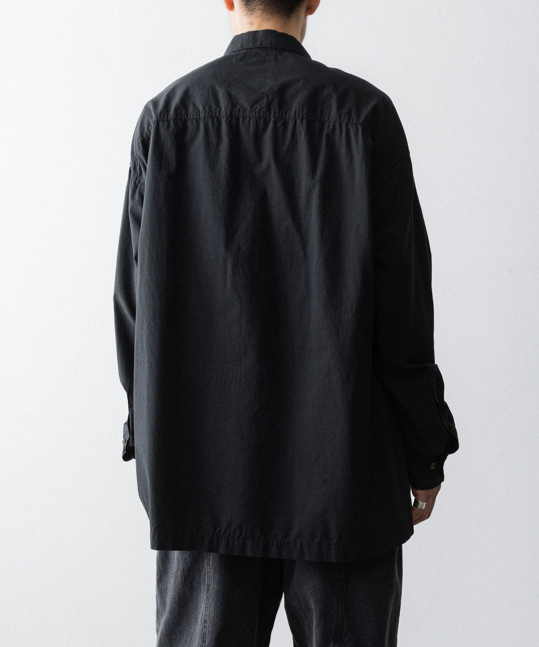 The Viridi-anneザ ヴィリディアンのCO/LY TYPEWRITER PO SHIRTのBLACK公式通販サイトsession福岡セレクトショップ
