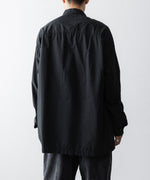 画像をギャラリービューアに読み込む, The Viridi-anneザ ヴィリディアンのCO/LY TYPEWRITER PO SHIRTのBLACK公式通販サイトsession福岡セレクトショップ
