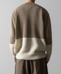 ssstein(シュタイン)の24AWコレクション MOHAIR GLITTER KNIT COMBINATION LS - OFF 公式通販サイトsession福岡セレクトショップ