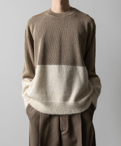 ssstein(シュタイン)の24AWコレクション MOHAIR GLITTER KNIT COMBINATION LS - OFF 公式通販サイトsession福岡セレクトショップ